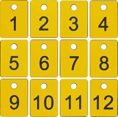 Numbered .
